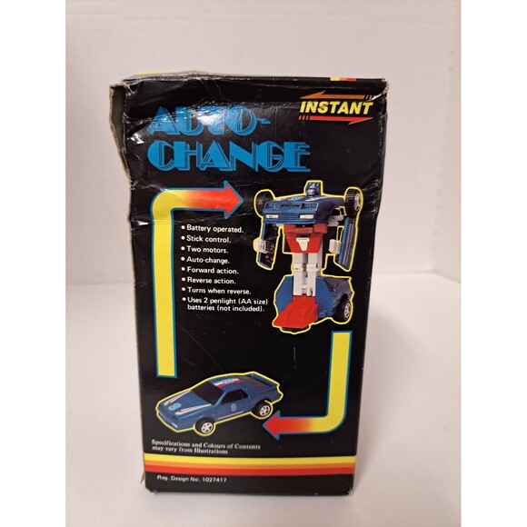 Instant Auto-change Model 8527-C Robot Toy In Working Condition - Picture 3 of 11